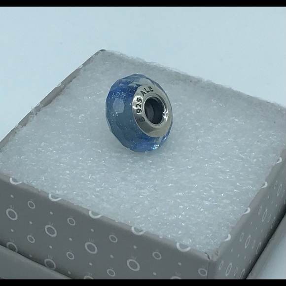 Pandora,” Frosty Mint Shimmer ” Charm # 791656 M5 - Picture 3 of 5